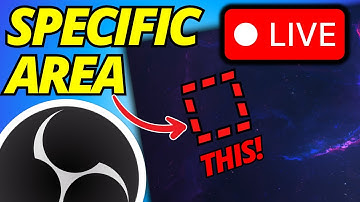 How To Crop & Record Particular Area in OBS - Full Guide