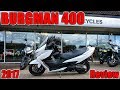 Suzuki Burgman 400 2017 Review!
