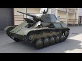 Т-70. Перегон танка из мастерской в танковый корпус &quot;Музея отечественной военной истории&quot;