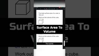 Surface Area To Volume #shorts #youtubeshorts #trendingshorts #math #maths #mathematics #mathshorts