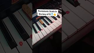 Instantly memorize PENTATONIC scale for beginners #pianotutorial #scale #pentatonic