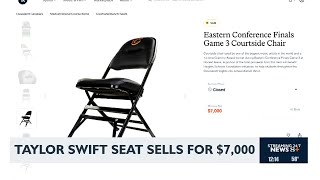 Eye on Entertainment: Taylor Swift seat sells for $7,000 - YouTube