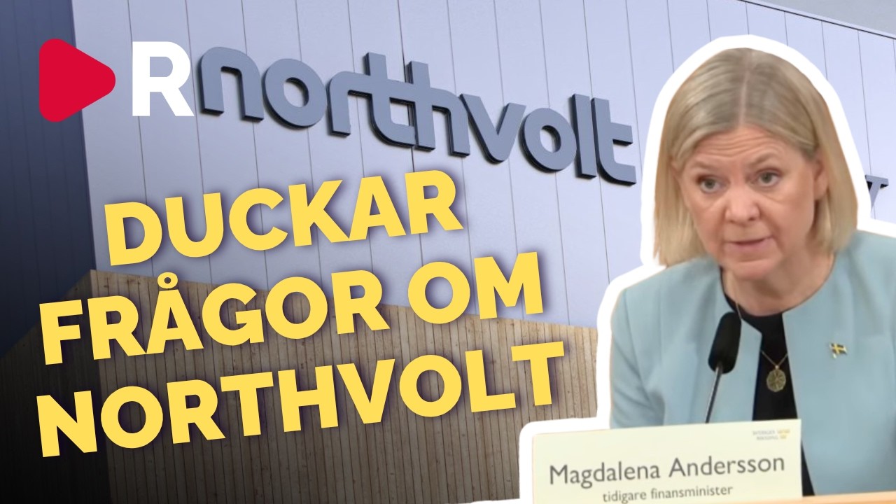Se när Magdalena Andersson grillas om Northvolt-haveriet