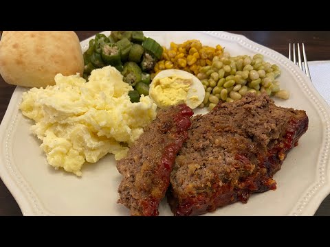 Making a Meatloaf Using a Kitchenaid Mixer