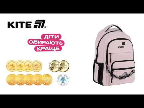 Рюкзак Kite Education teens BC26-1019L Barcelona, видео 1