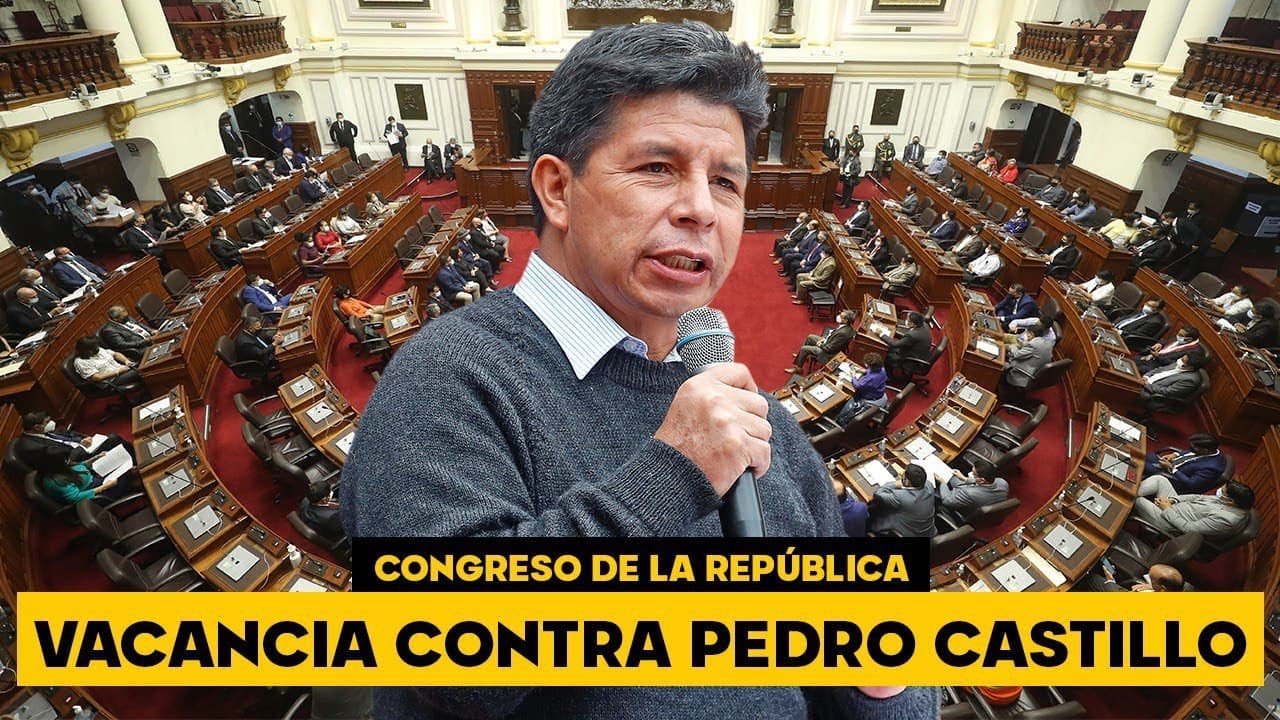🔴 EN VIVO: Debate de vacancia presidencial contra Pedro Castillo - YouTube