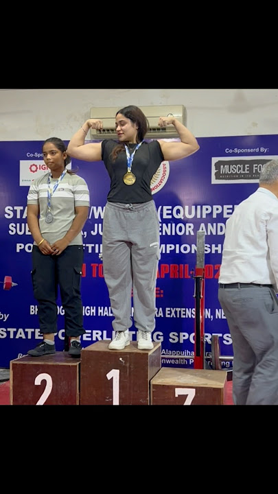 Took me 2 years but WE MADE IT 🥇 #powerlifting #sbd #competition #statechampion #firstplace