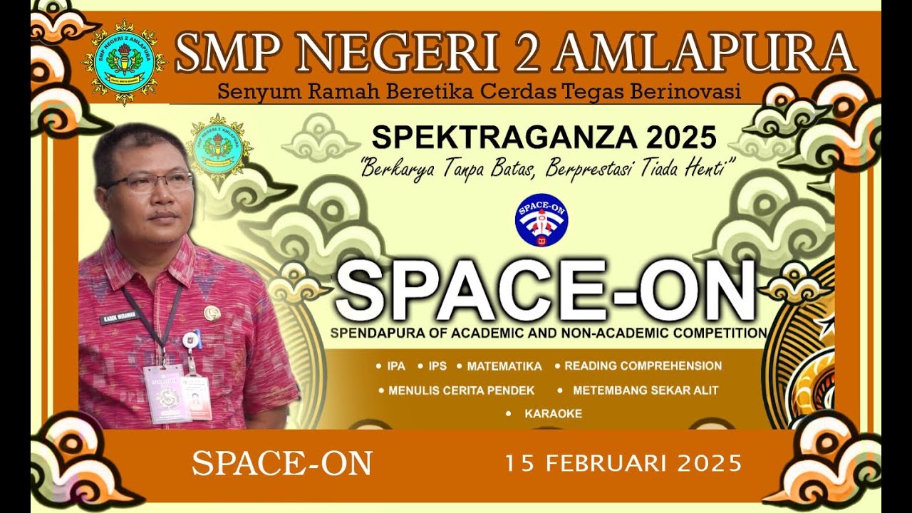 Metembing SMP NEGERI 2 AMLAPURA : SPACE-ON 2025 - YouTube