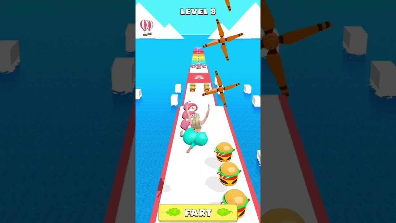 Fart Runer।।🔥🔥☄️☄️।।Gameplay