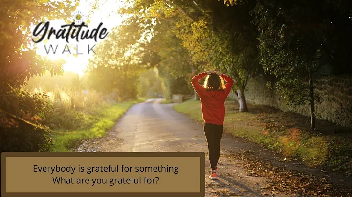 Crystal presents The Gratitude Walk to Center for ...