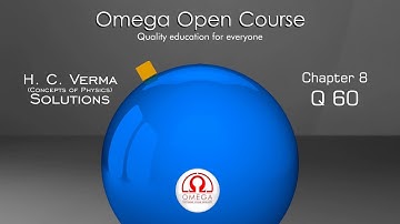 H. C. Verma Solutions - Chapter 8, Question 60