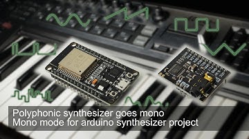 Polyphonic synthesizer goes monophonic (monophonic mode for arduino synthesizer project)
