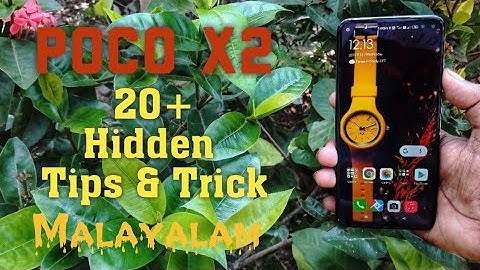 #PocoX2 #Hidden #Tips Poco X2 20+ Hidden Features in Malayalam | Poco X2 Tips and tricks Tutorials