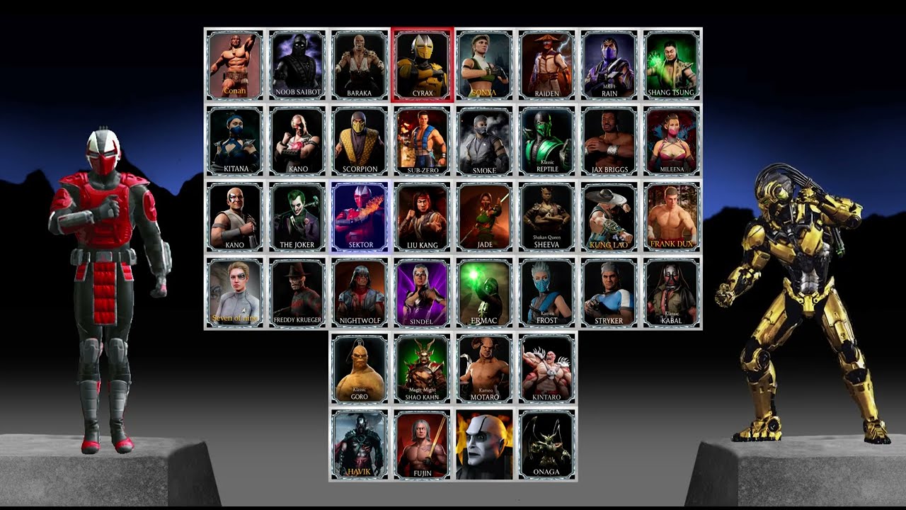 MORTAL KOMBAT TRILOGY REMAKE Beta Sektor vs Cyrex