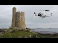Ref:tsGDkWB3dxo Tour vauban de la hougue - drone