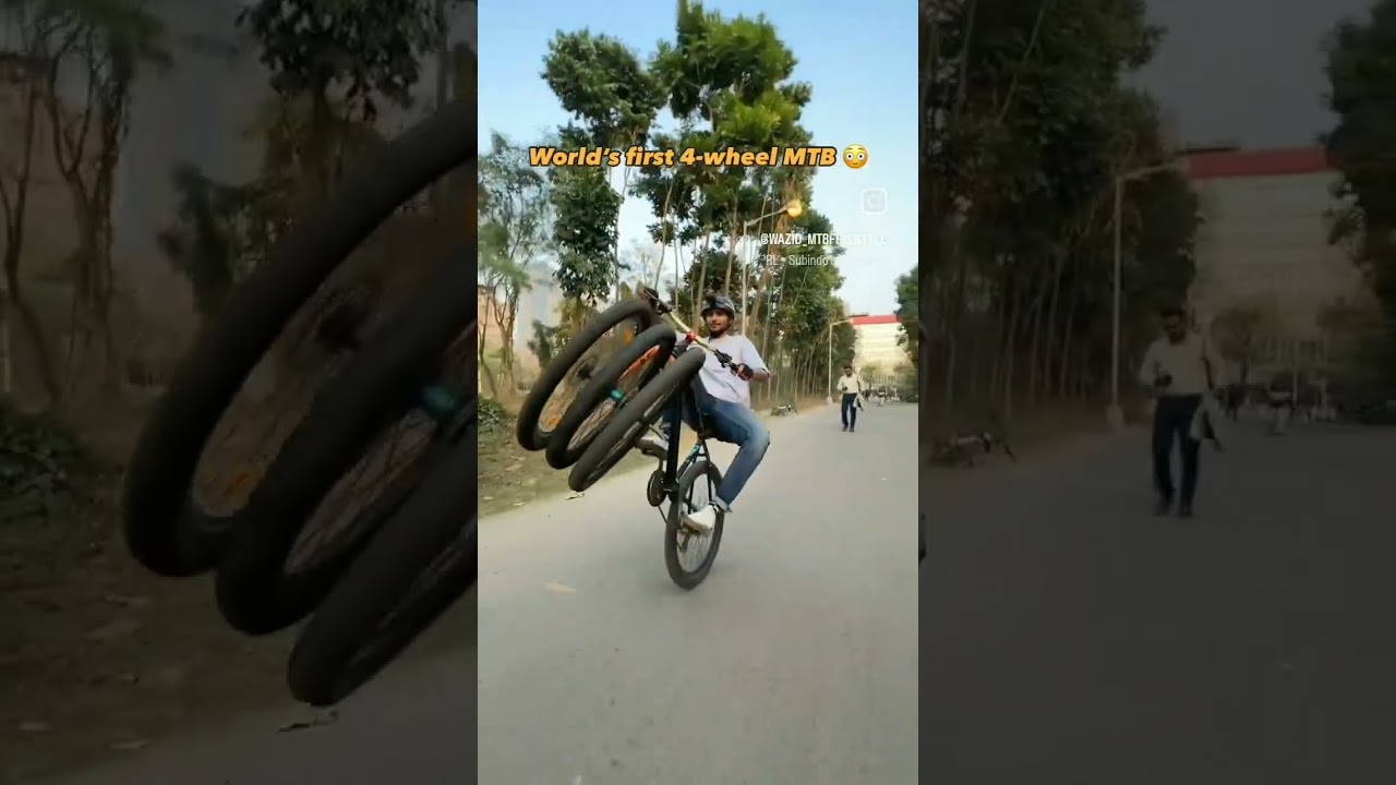 World`s first 4 type mtb 