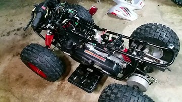 Final step - the CLEANING - 2004 Polaris Predator 50 mini atv quad 50cc