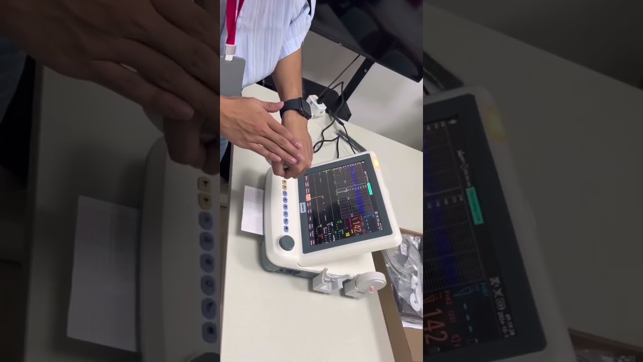 Wireless FHR transducer used on Multi-parameter Fetal and Maternal Monitor # fetal monitor