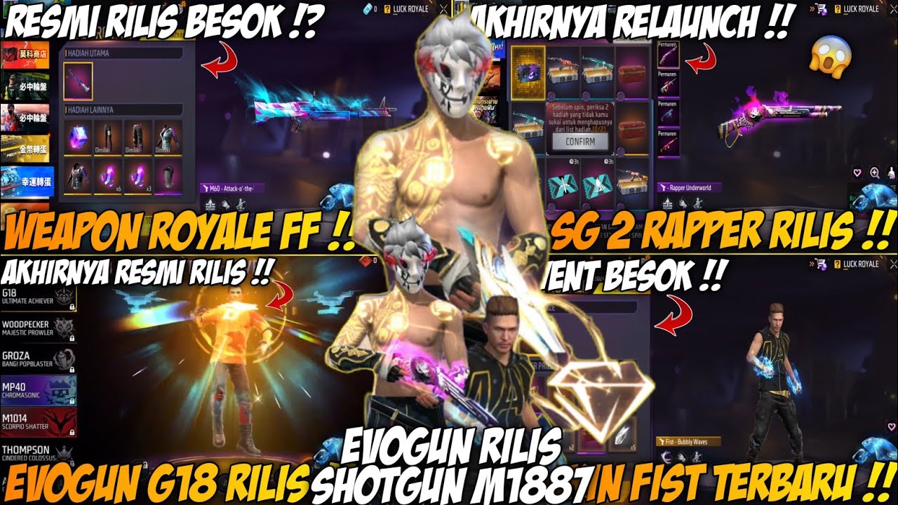 EVOGUN G18 RESMI RILIS !! EVENT TERBARU, SHOTGUN M1887 RAPPER RELAUNCH ...