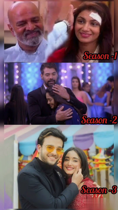 Kumkum bhagya season 1  season 2 and season 3 family picture 🥰💙 #trending short #kumkumbhagya