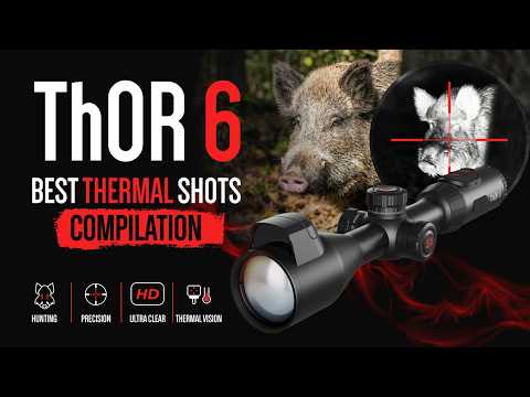 Best Thermal Scope for Night Hunting — ATN ThOR 6 Thermal Scope Footage Compilation