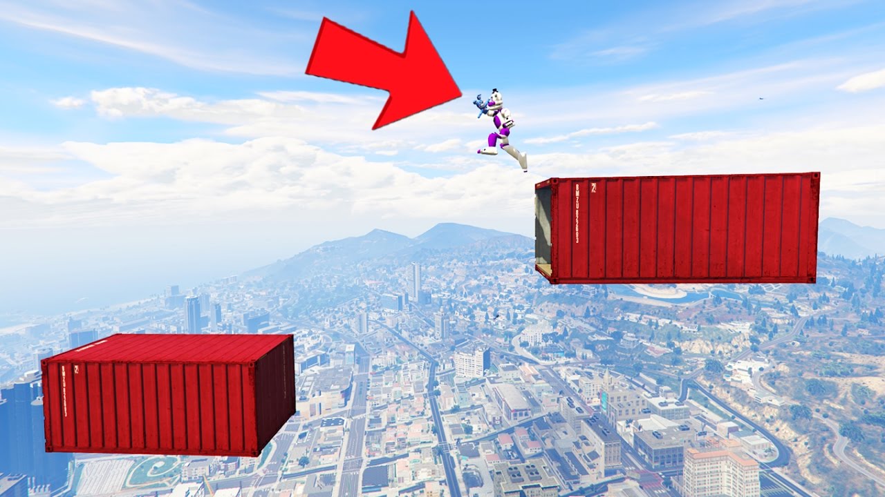 ULTIMATE ANIMATRONIC PARKOUR DEATHRUN FAIL! (GTA 5 Mods FNAF Funny Moments) funny moments in soccer