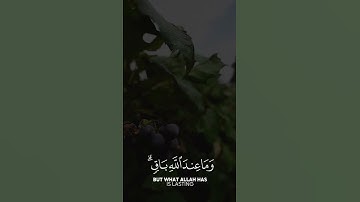 ما عندكم ينفذ وما عند الله باق | من سورة النحل | عبد الرحمن مسعد