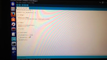 read fast rotary encoder with arduino uno for little_bas robot