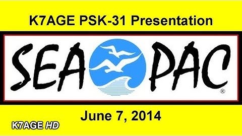 Ham Radio PSK-31 Presentation at SEA-PAC