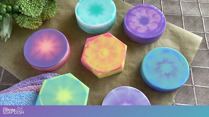Tie Dye Melt and Pour Soap Tutorial