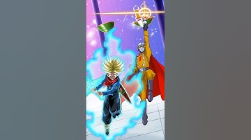 trunks vs Gamma 1 who is strong#shorts#dbz#dbz#dragonballsuper#video