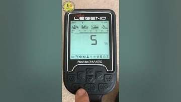 Nokta Legend Beach Stability Settings