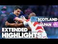 Scotland 29 - 20 Japan | EXTENDED  HIGHLIGHTS | Autumn Nations Series 2021