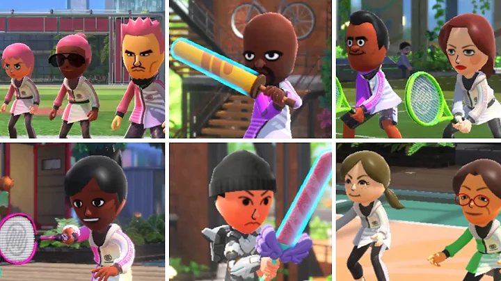 Matt, Elisa, Tommy, Lucia! Mii Legends are back! | Nintendo Switch Sports