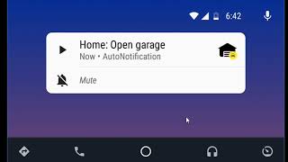 Opening Garage with AutoNotification and Android Auto screenshot 5