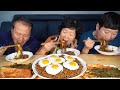 짜파게티와 파김치, 반숙계란까지~ (Chapagetti with Green onion Kimchi) 8개 뚝딱! 요리&먹방!! - Mukbang eating show