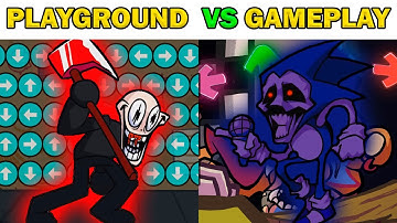 FNF Character Test | Gameplay VS Playground | Eteled, Majin Sonic