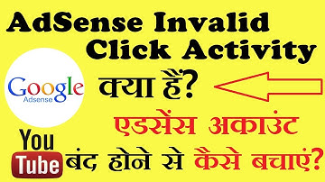 Google Adsense Invalid Activity Kya Hai || Adsense Account Disabled Hone Se Kaise Bachaye