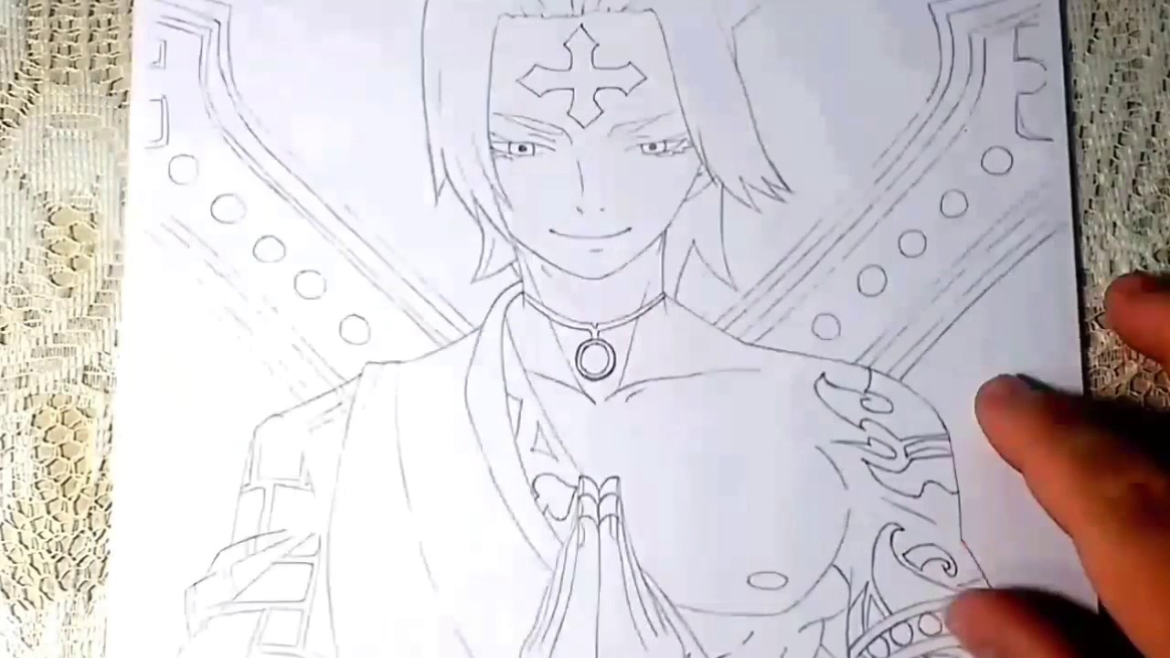 Speed - Drawing - Larcade Dragneel ( Fairy tail.