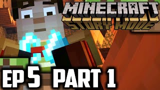 Minecraft Story Mode EPISODE 5 Part 1 - ENCHANTED SECRETS- Minecraft Story Mode Gameplay Walkthrough
