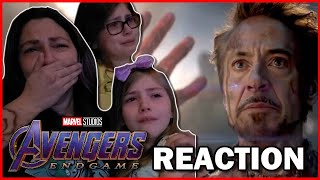 Avengers: Endgame Reaction | My Daughters' First Time Watching