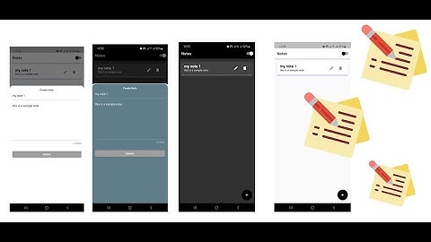 Flutter Hive | CRUD operation | Simple Notes App || part -04