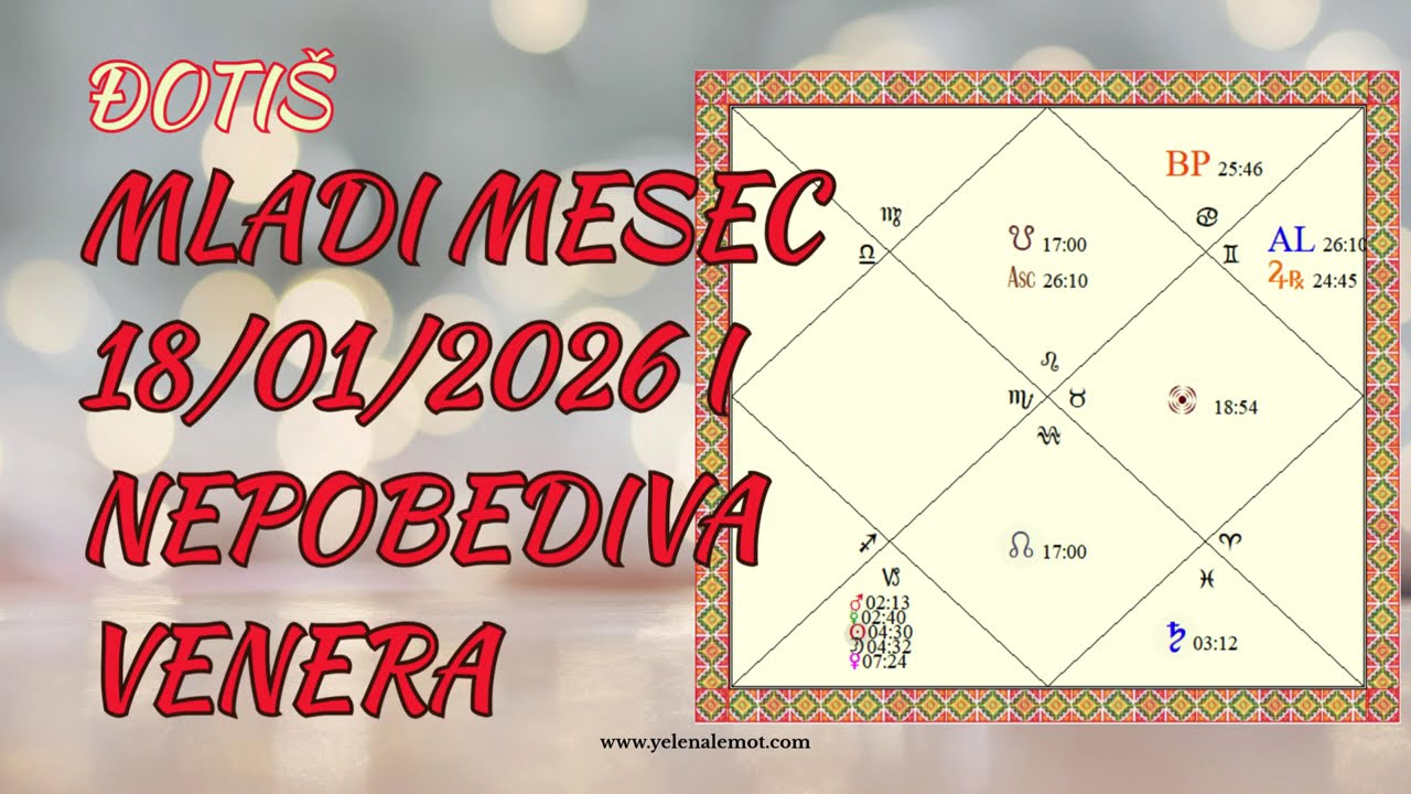 🕉ĐOTIŠ - MLAD MESEC I NEPOBEDIVA VENERA🕉 