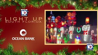 Local 10's Light Up South Florida highlights the home of Andy Haken of Oakland Park