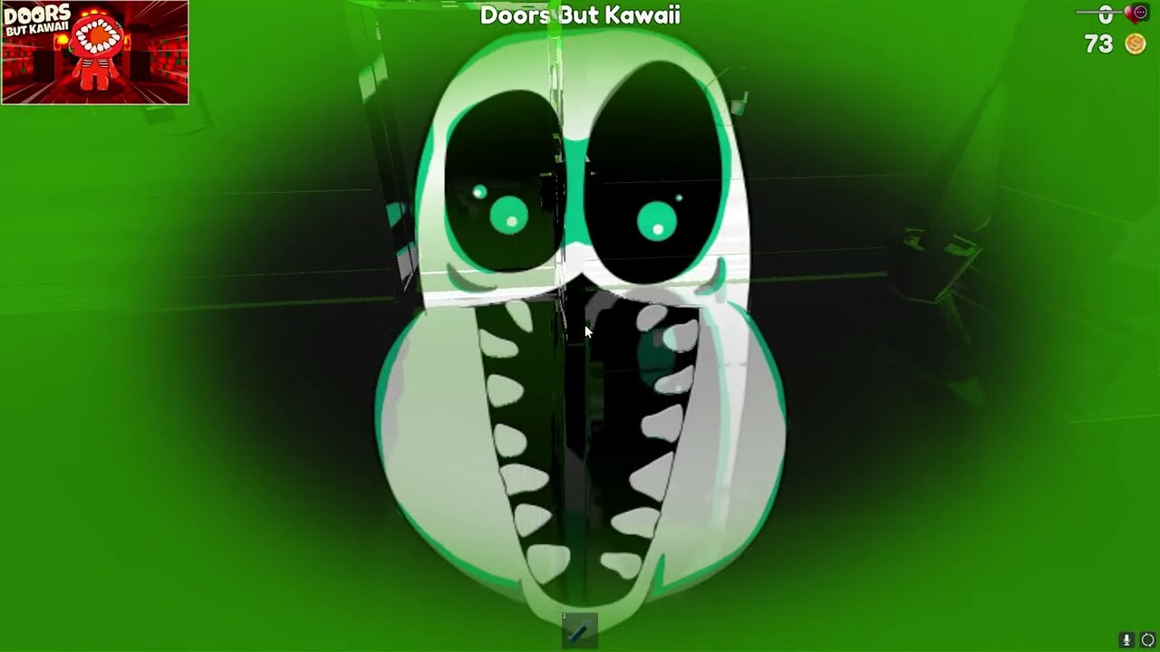 Doors But Kawaii: Dread (New Entity) Jumpscare - Doors Roblox Fanmade 