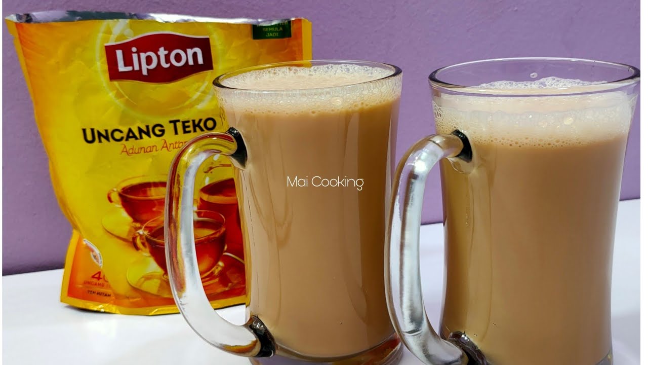 Cara Buat Teh Tarik Kaw Color Cantik Guna Uncang Teh Biasa Milk Tea Youtube
