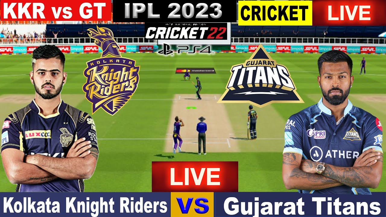 🔴IPL LIVE LIVE IPL MATCH TODAY KKR vs GT Live Cricket Match Today Cricket Live Cricket 22 13