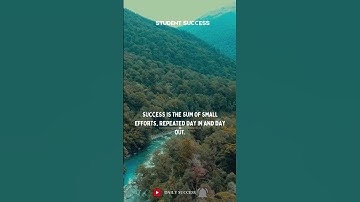 Success is the sum of small efforts, repeated day in and day out 17 #studentmotivation  #motivation