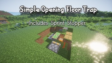 Minecraft Deadly Doorway Trap | Tutorial