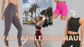 Famous CRZ YOGA HAUL | Best LULULEMON Dupes | Fall Athleisure HAUL | affordable Net Worth